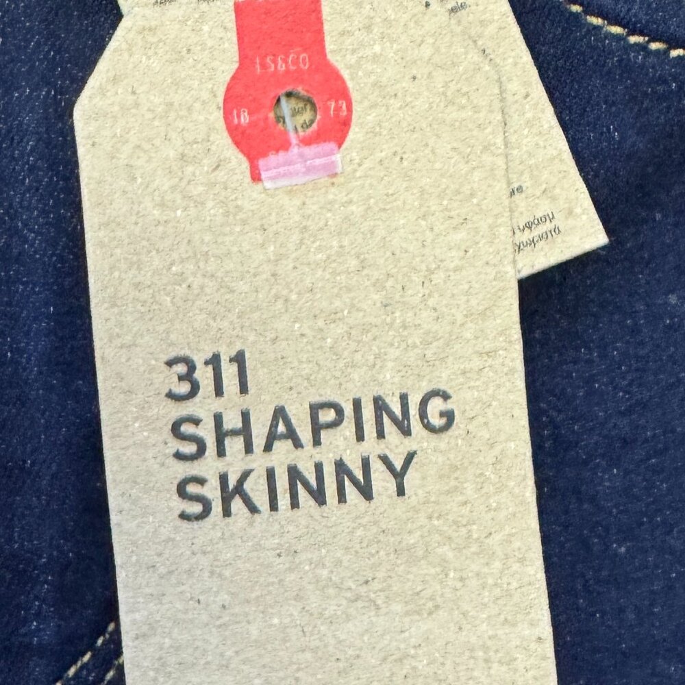 NWT Levi's 311 Shaping Skinny Dark Wash Jeans - Picture 5 of 9